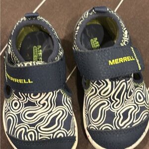 Merrell Kids' Navy and White Shoes